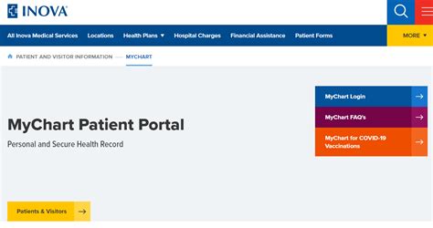 No results will be released until the fax order is received. . Inova mychart patient portal